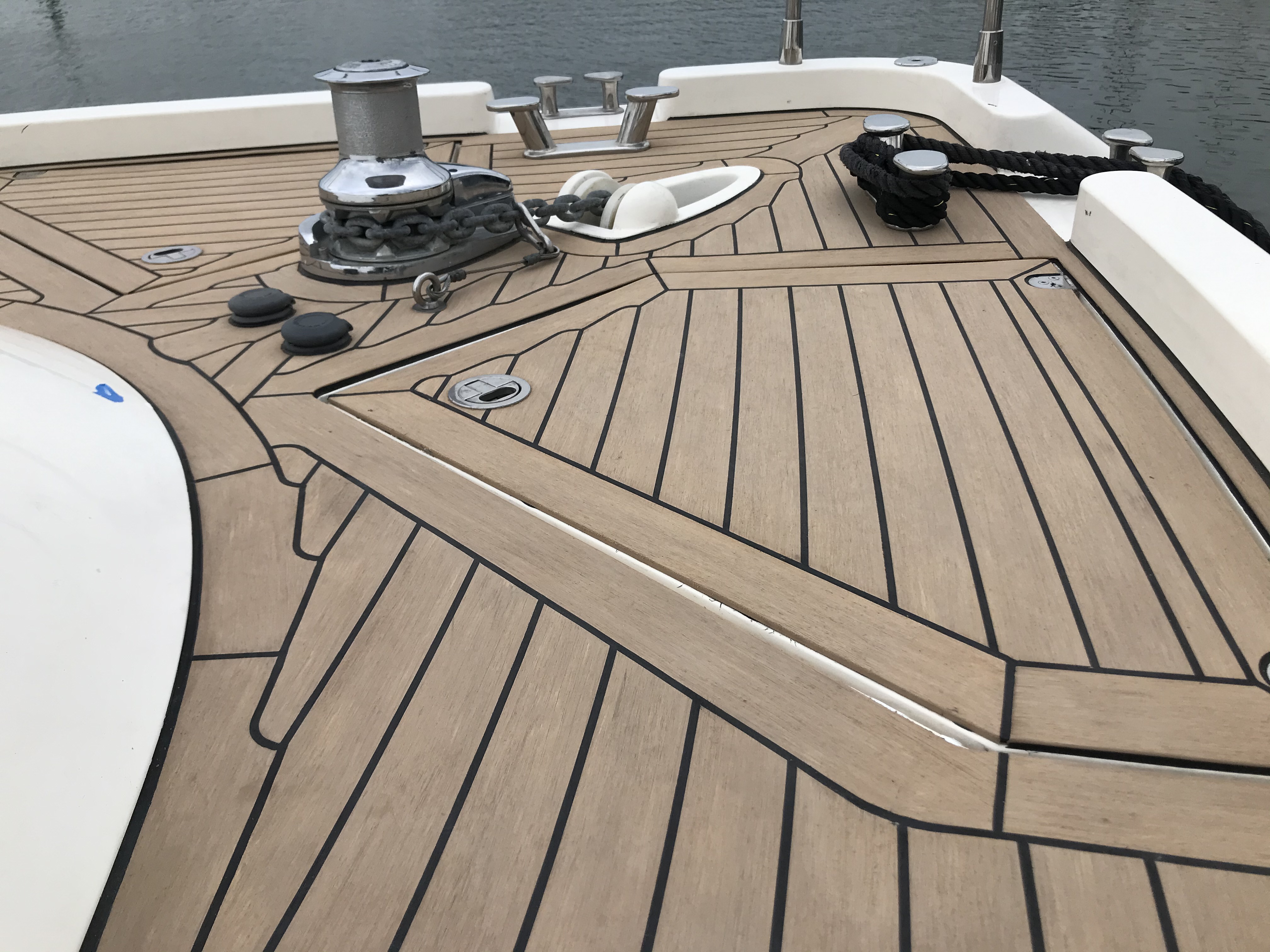 yacht teak decking